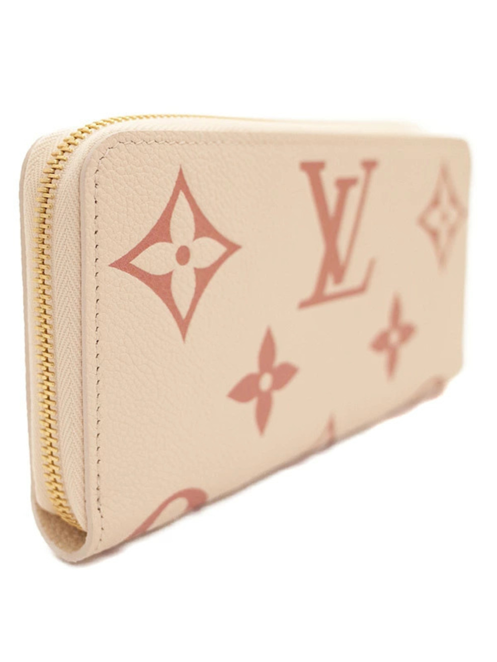 Louis Vuitton Wallet Zippy Zipper Empreinte Monogram Round Long Brown